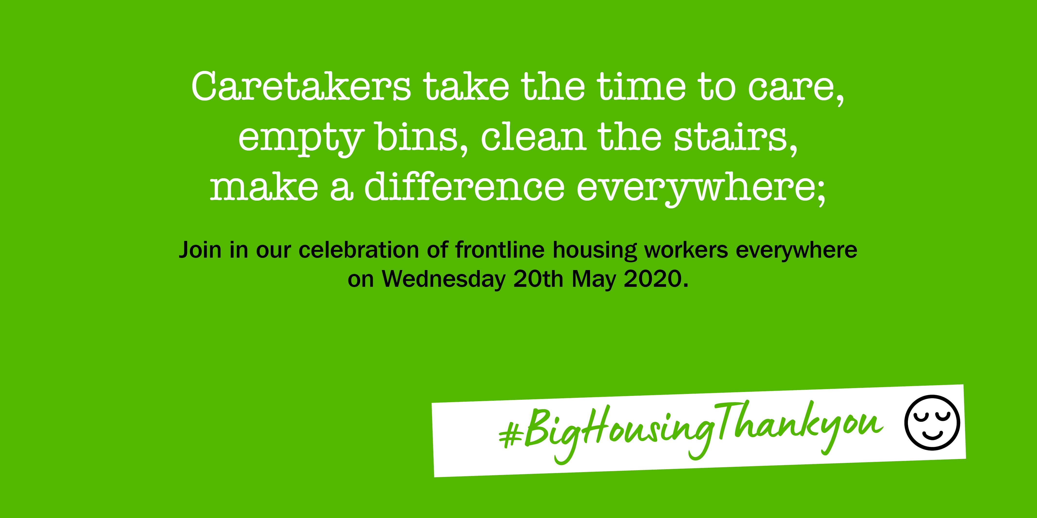 Caretakers take the time to care, empty bins, clean the stairs, make a difference everywhere